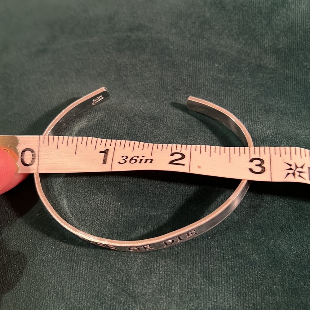 Stainless steel Ride or Die Bracelet - Picture 3 of 3